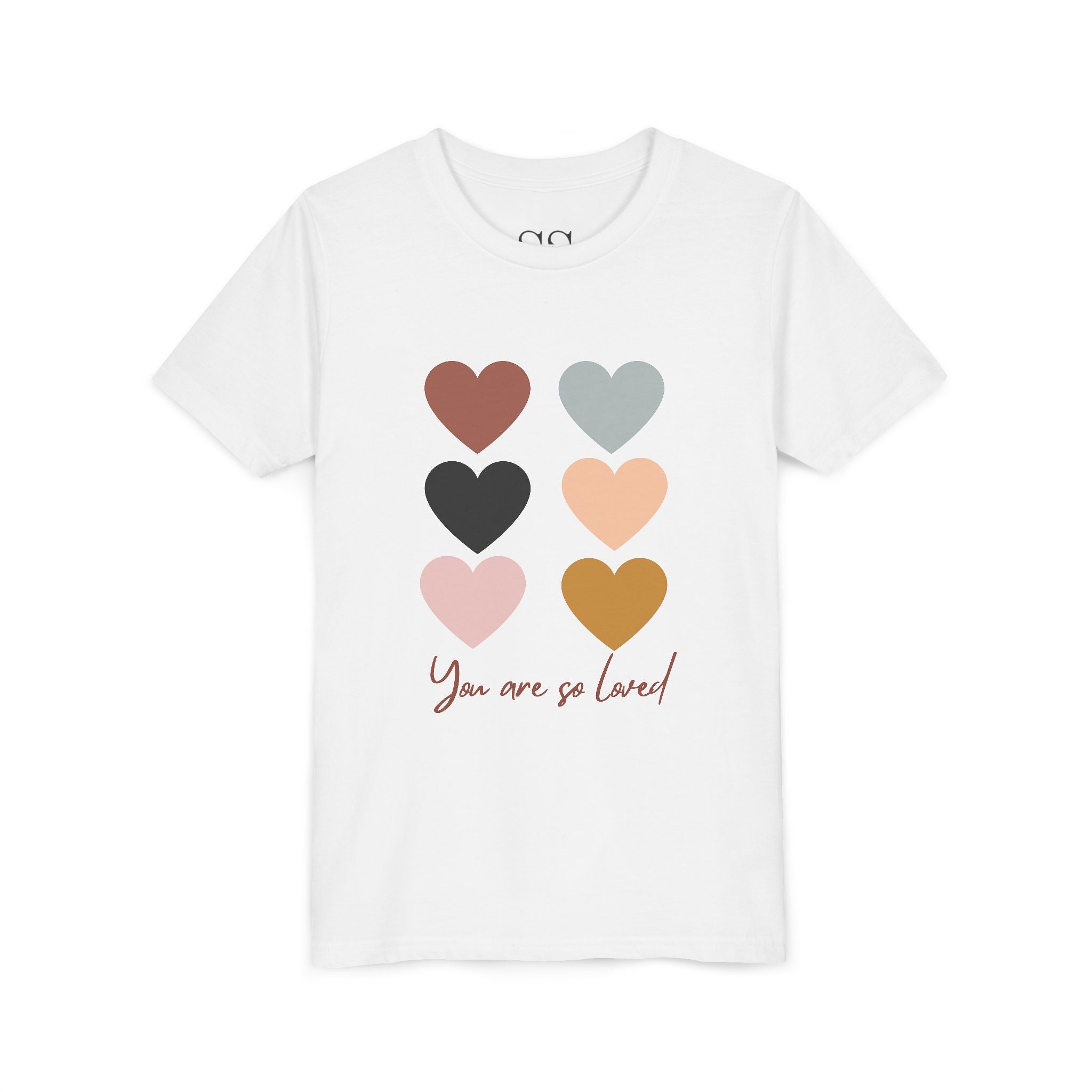 Boho Heart Youth Tee — Bohemian Heart Graphic Youth T-Shirt