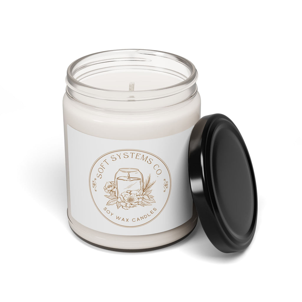 9oz Scented Soy Candle — Clean Botanical Jar Candle (Soft Systems Co.)