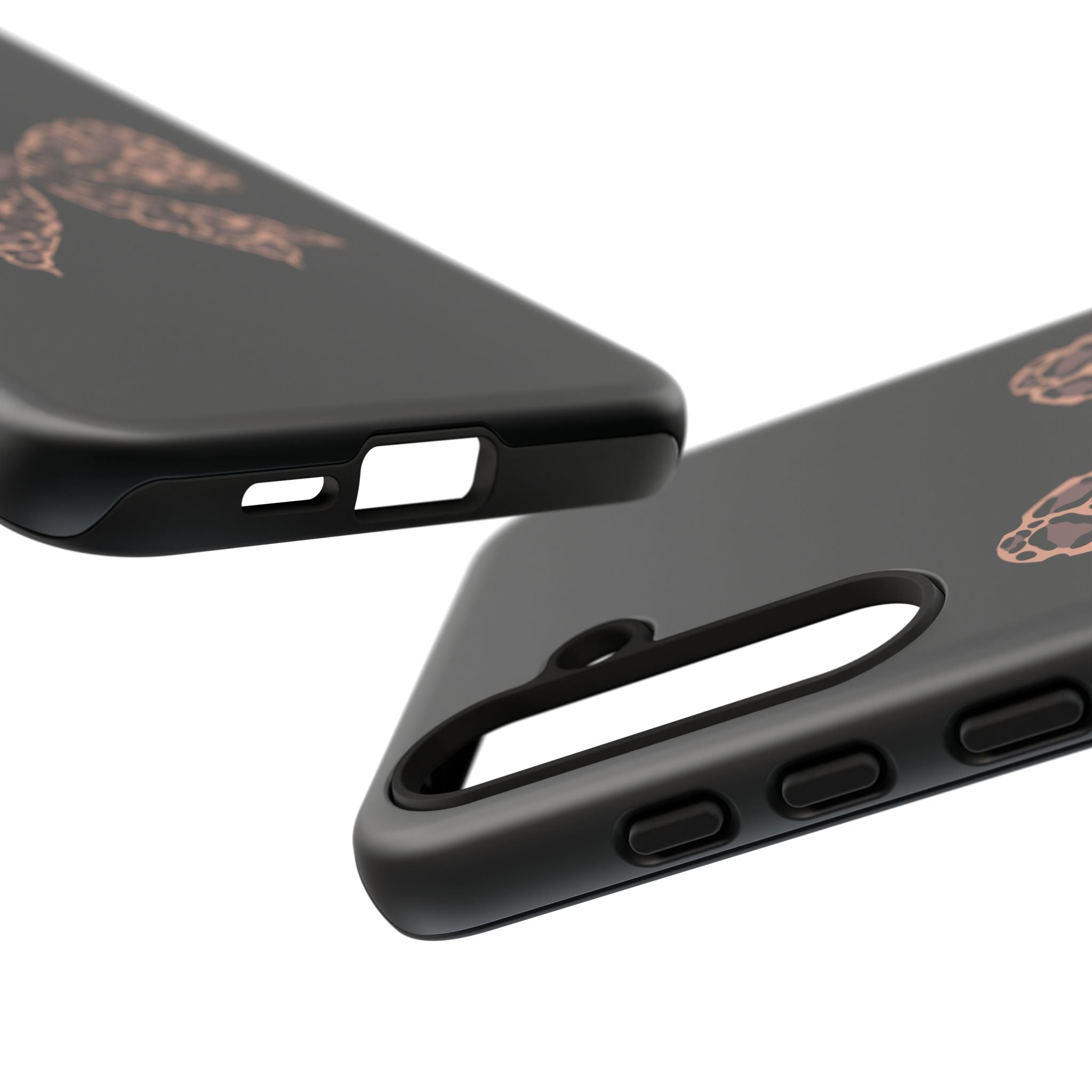 Leopard Print Bow Tough Phone Case — Cute Chic Protective Cover