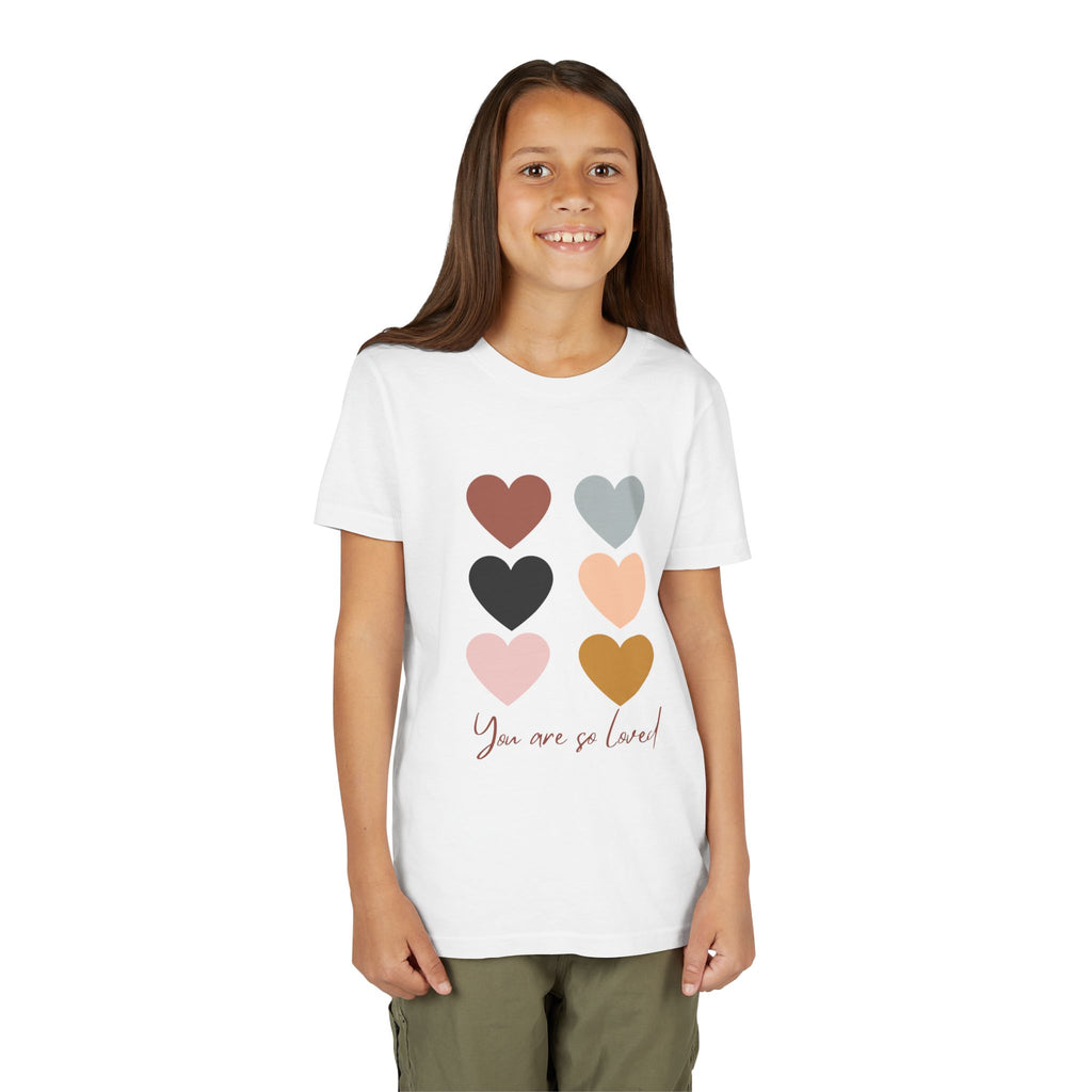Boho Heart Youth Tee — Bohemian Heart Graphic Youth T-Shirt