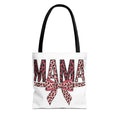 Mama Leopard Print Tote Bag — Pink Bow Mothers Day Gift