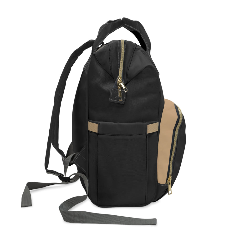 Multifunctional Diaper Backpack — Large Waterproof Baby Travel Bag with Changing Pad & Insulated Bottle Pockets