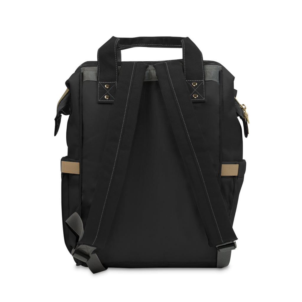 Multifunctional Diaper Backpack — Large Waterproof Baby Travel Bag with Changing Pad & Insulated Bottle Pockets