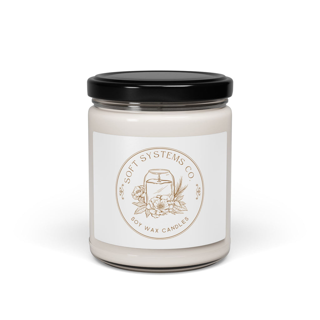 9oz Scented Soy Candle — Clean Botanical Jar Candle (Soft Systems Co.)