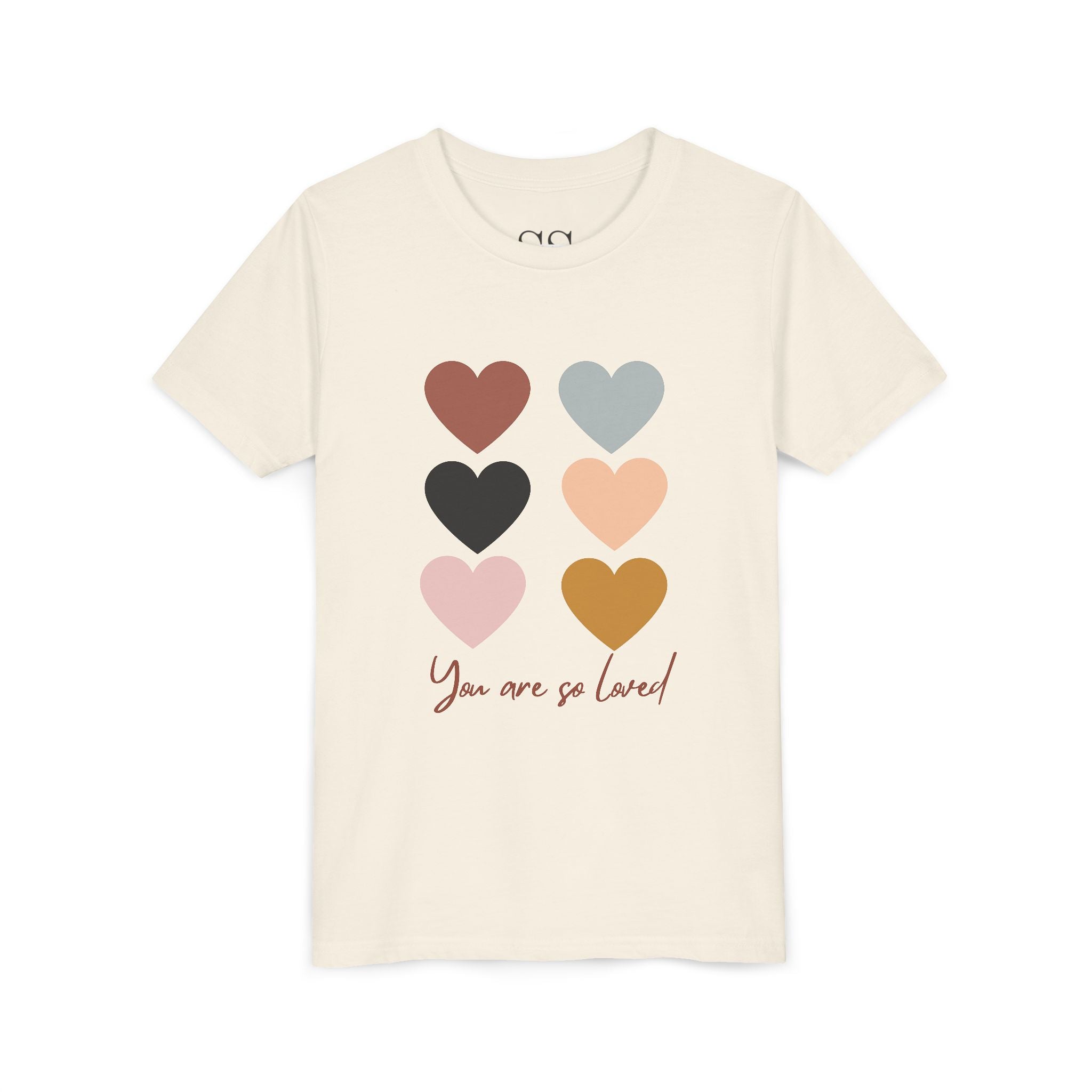 Boho Heart Youth Tee — Bohemian Heart Graphic Youth T-Shirt