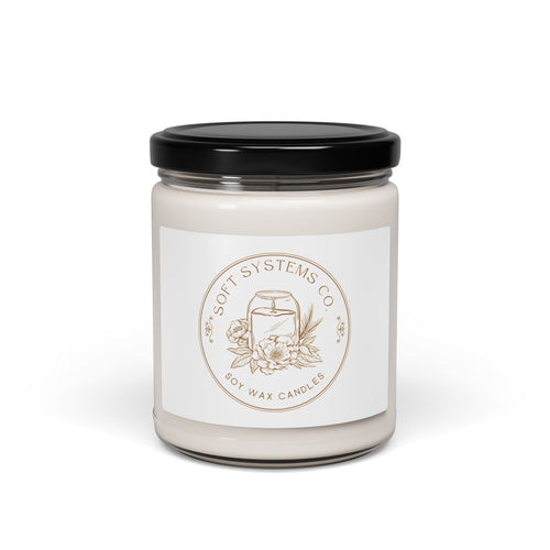 9oz Scented Soy Candle — Clean Botanical Jar Candle (Soft Systems Co.)
